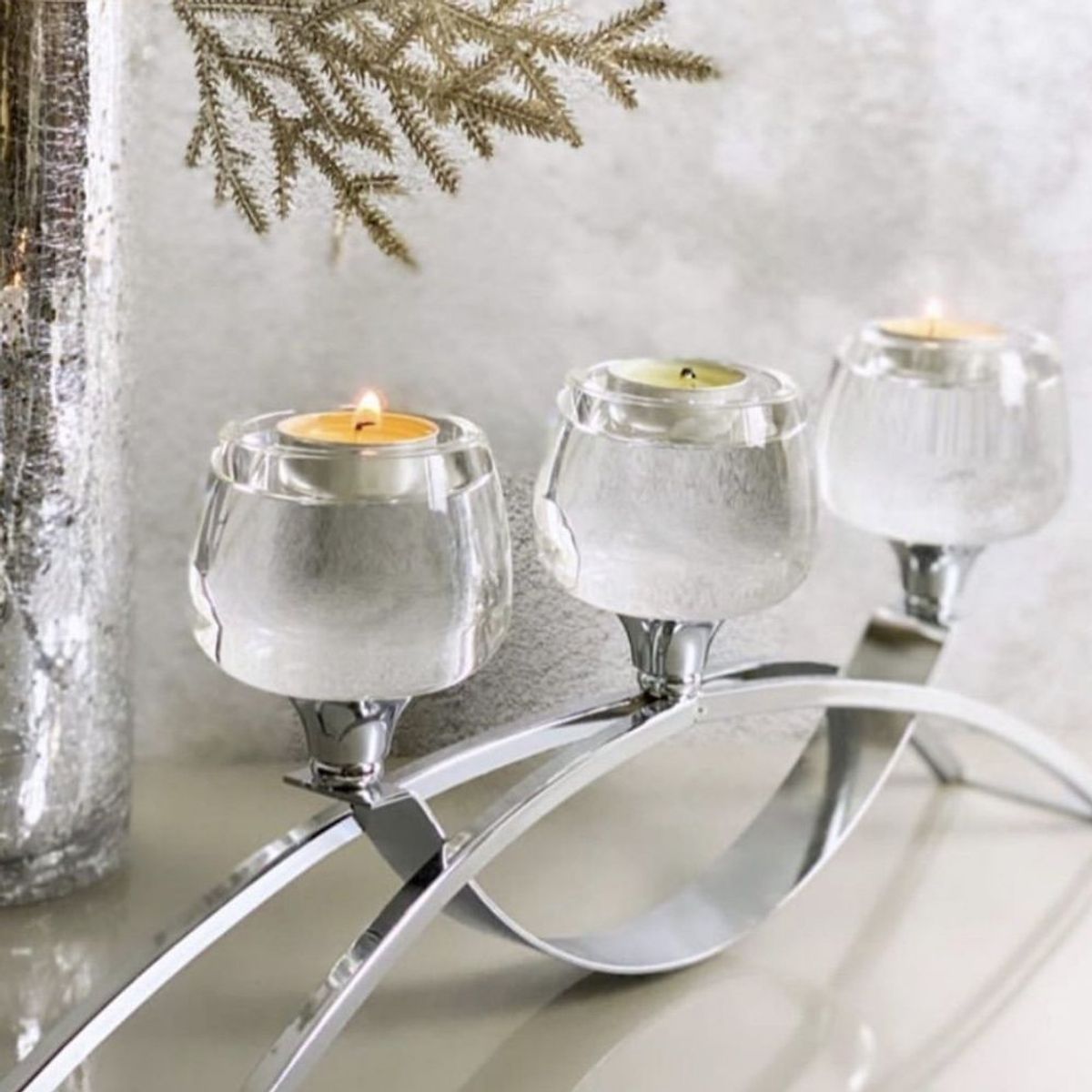 FLORIPA - Candelabro Triple De Mesa AV121 FLORIPASTORE