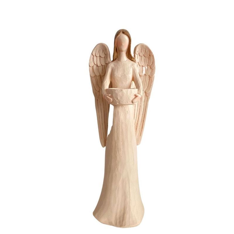 FLORIPA - Angel Candelabro Grande 35Cm  AC133 FLORIPASTORE