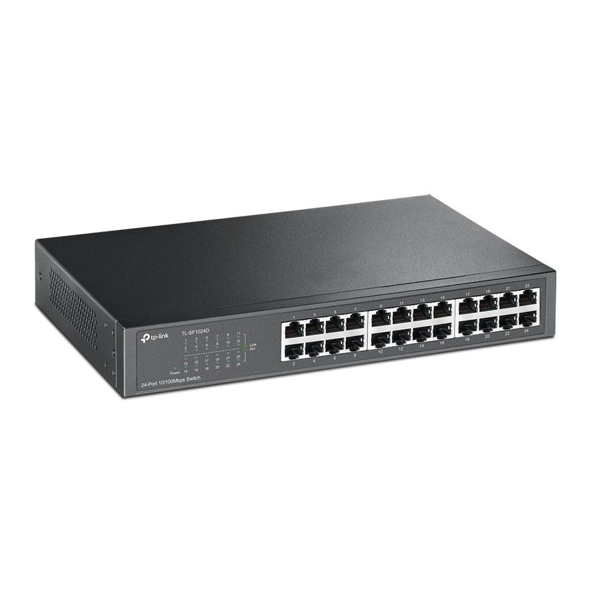 TP LINK - TP-Link - Switch TL-SF1024D Rackmount de 24 Puertos 10/100 Mbps