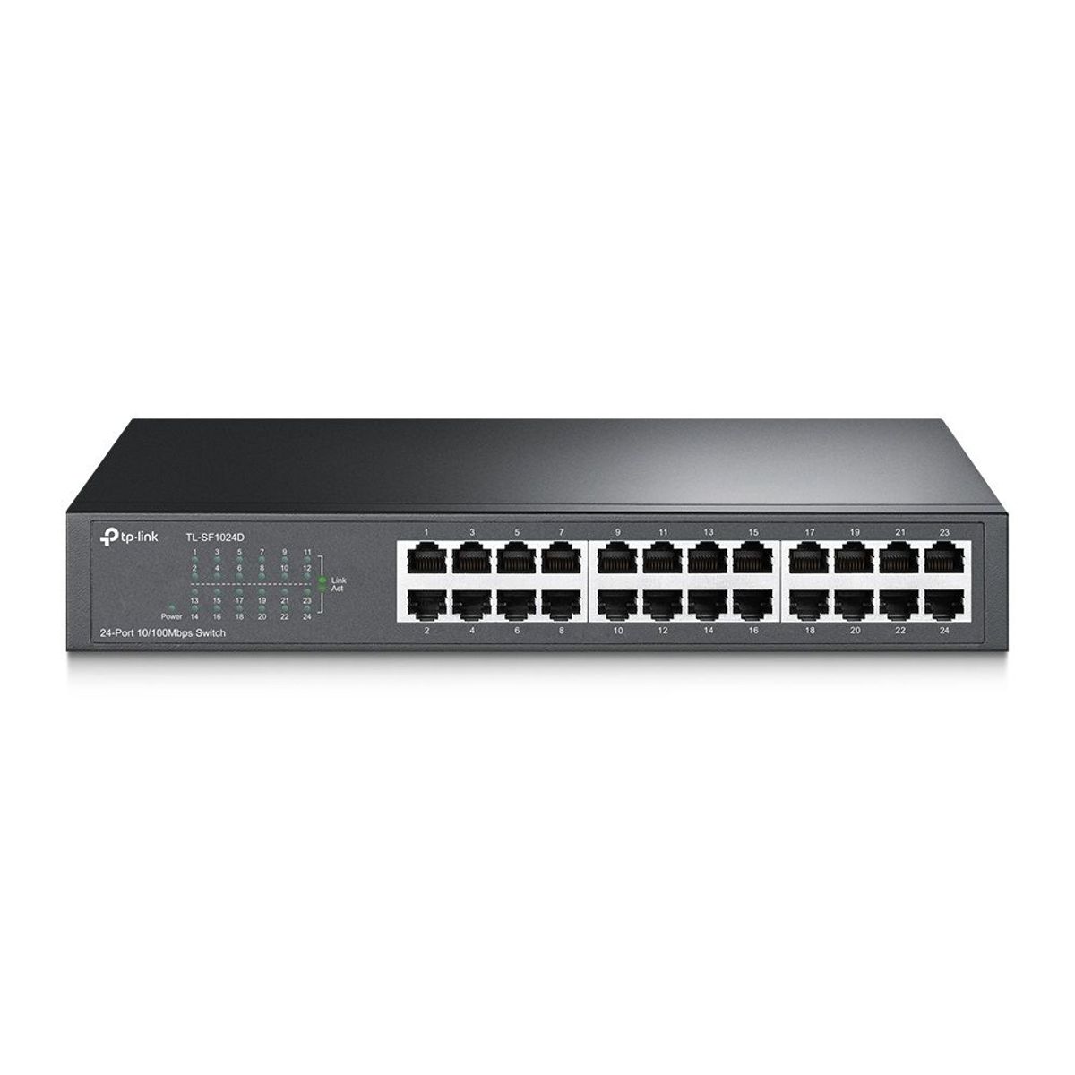 TP LINK - TP-Link - Switch TL-SF1024D Rackmount de 24 Puertos 10/100 Mbps