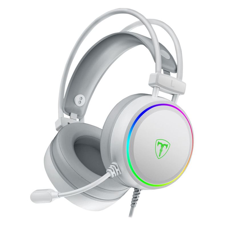 T-DAGGER - Audifono Gamer T-Dagger T-RGH304W SONA RGB Blanco