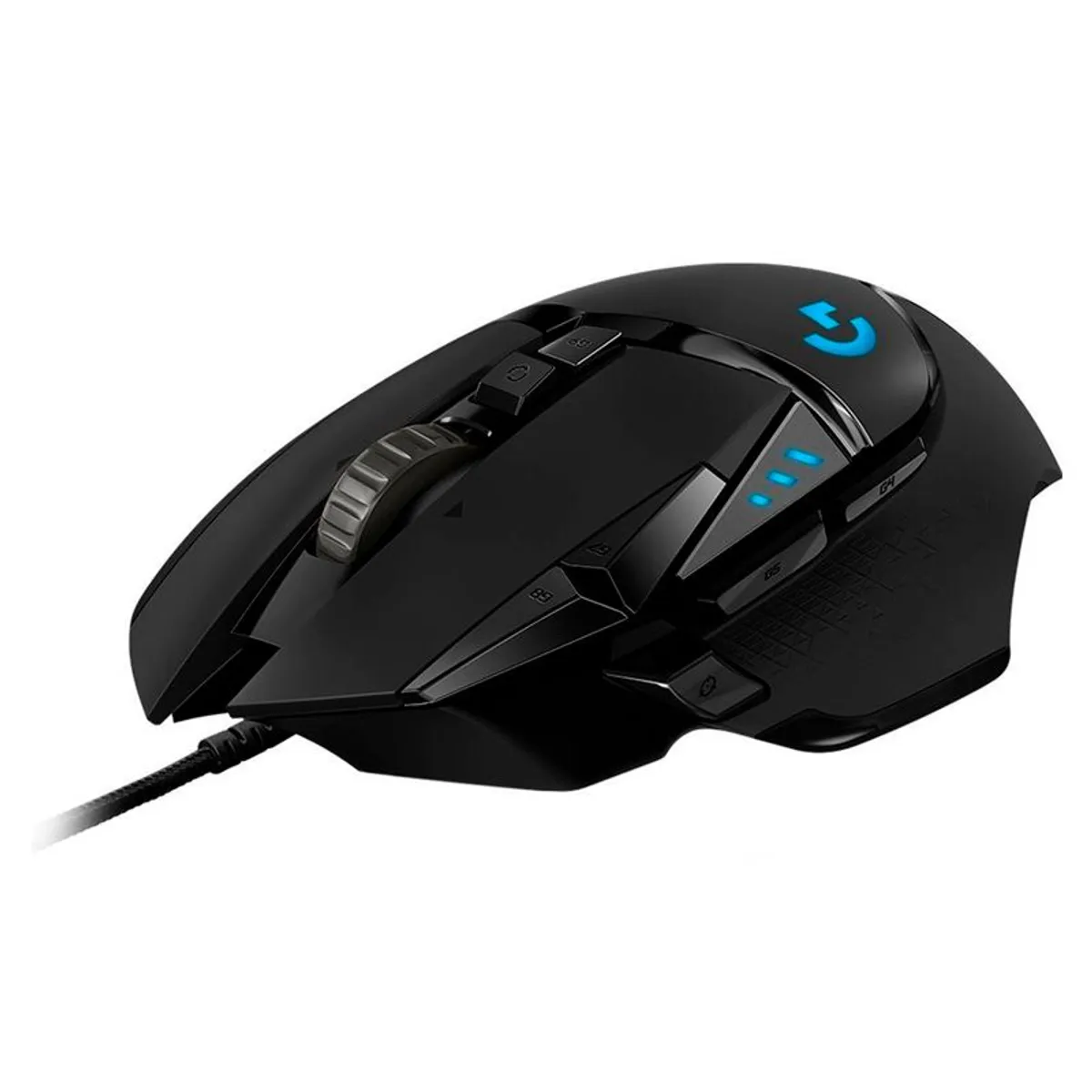 LOGITECH - MOUSE LOGITECH G502 HERO 16000 DPI RGB BLACK (910-005469)