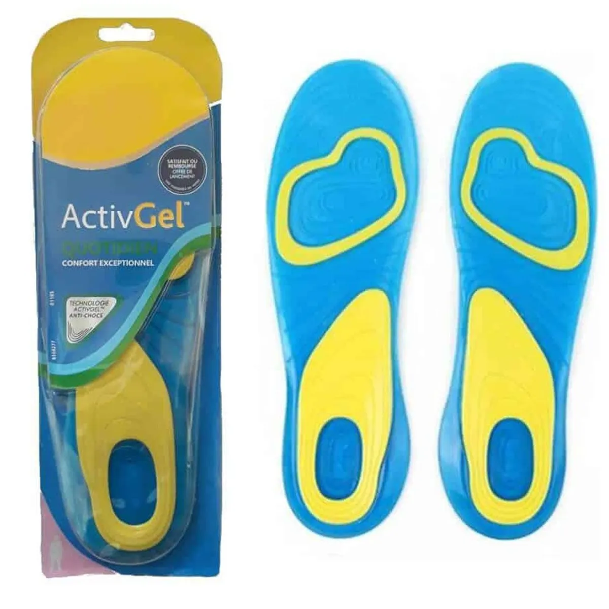 MEGIMPERU - Plantillas de Gel para Descanso para Hombre