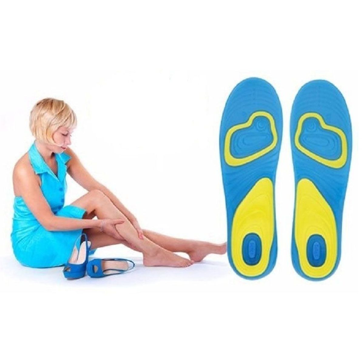 MEGIMPERU - Plantillas de Gel para Descanso para Mujer