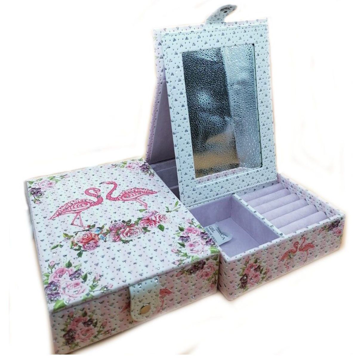 GENERICO - Organizador de Joyas con Espejo 9303