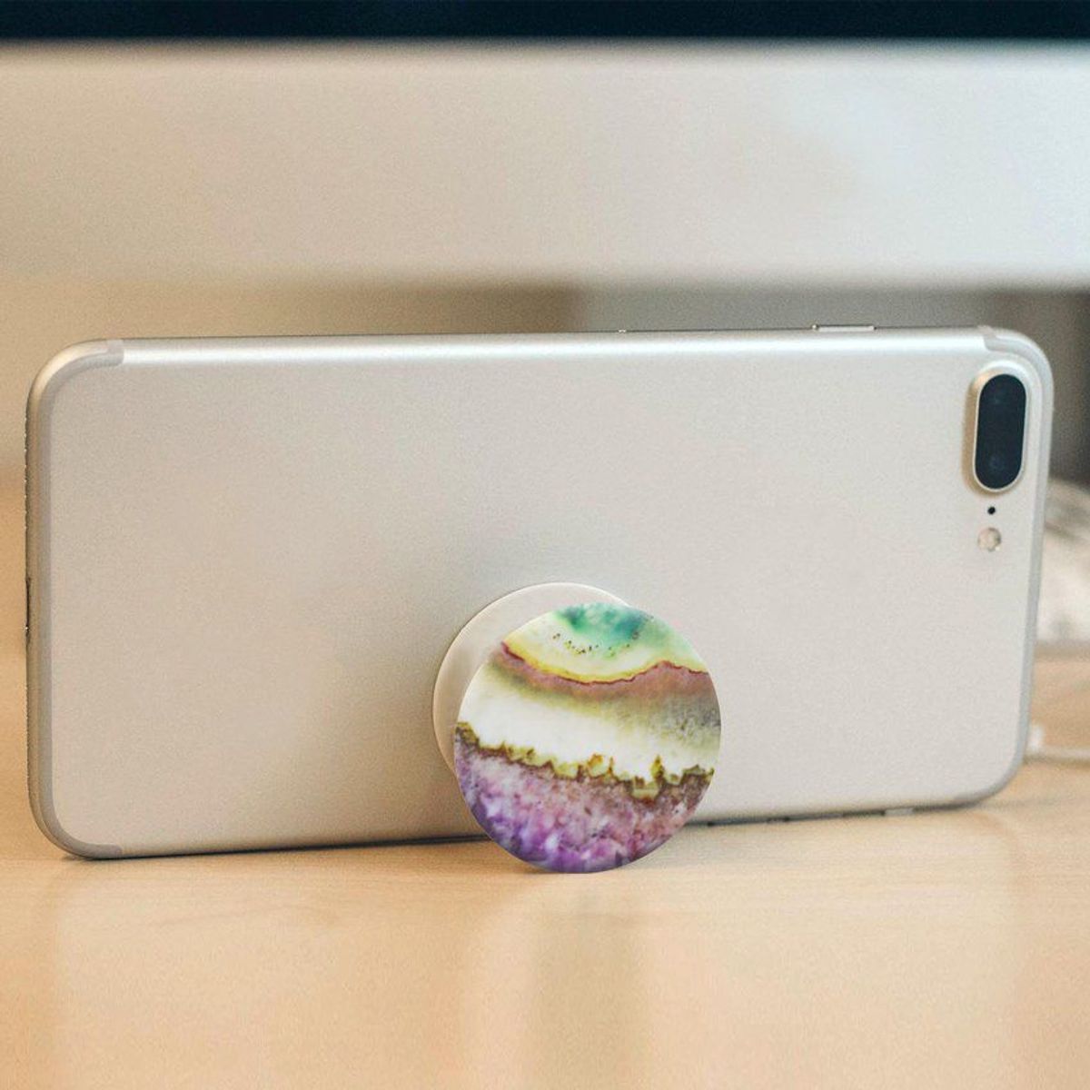 GENERICO - Fashion phone stand sujetador para celular holder stand desierto