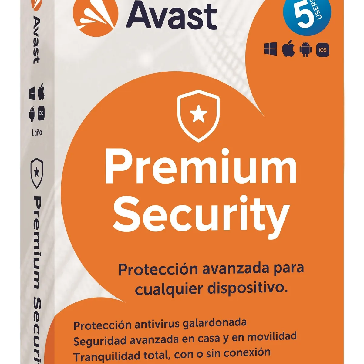 AVAST - Avast Premium Security 5 PC