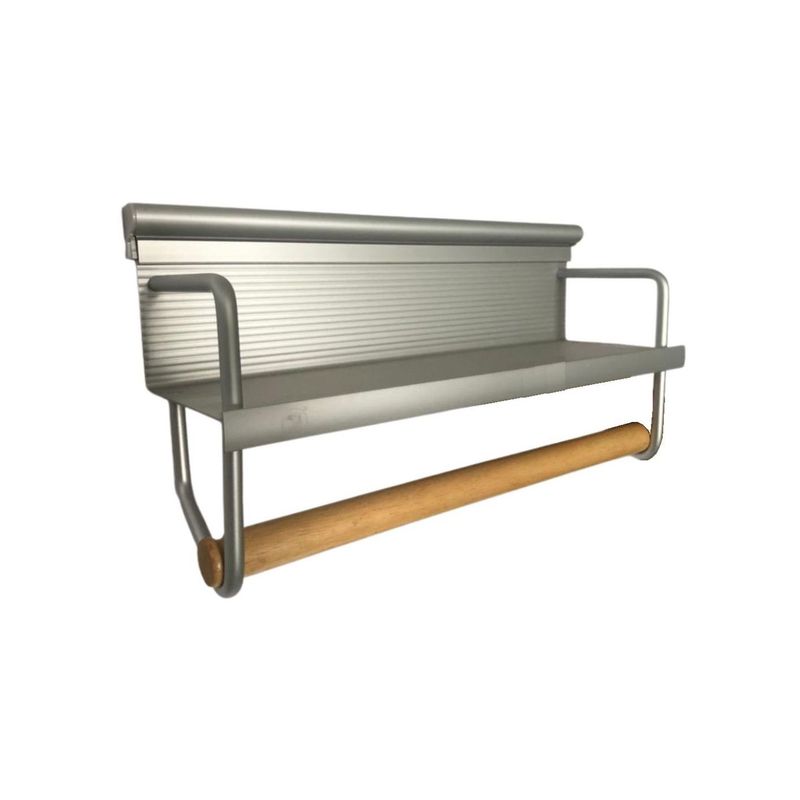 GENERICO - ORGANIZADOR DE ESPECERIAS PARA COCINA  COLOR ACERO