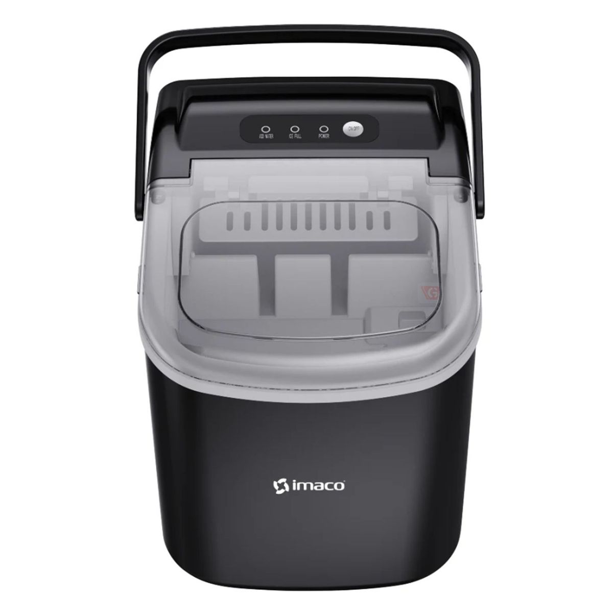 IMACO - Maquina hacer Hielo 90W Imaco IMK1209 Negro