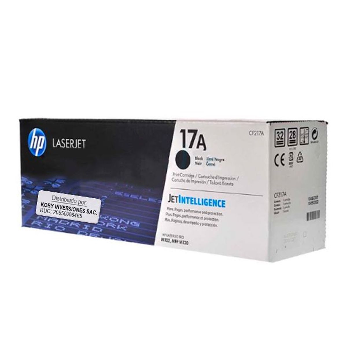 HP - TONER HP 17A CÓDIGO CF217A NEGRO 1600 Pág