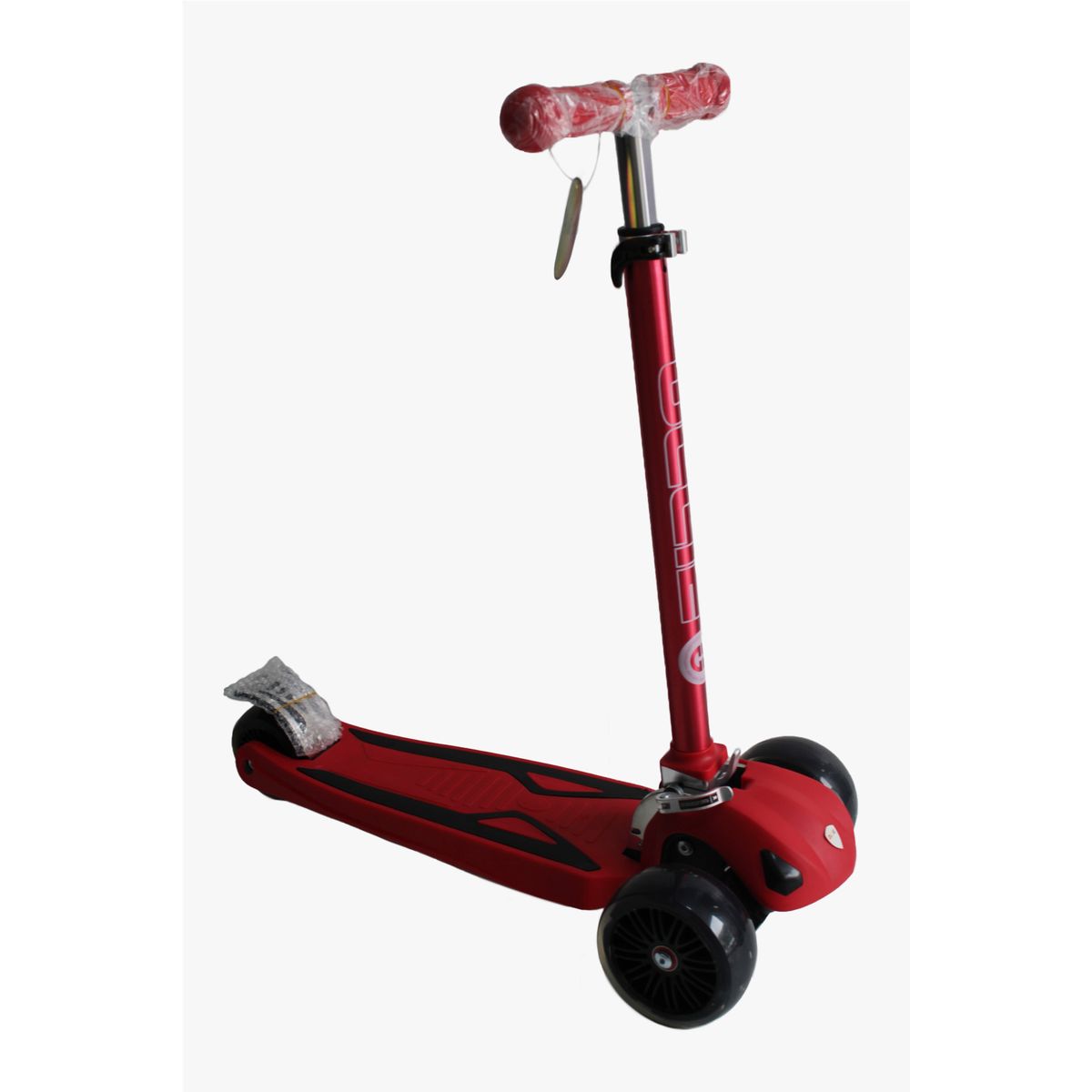 OLLIE - Scooter Ollie Niños Plegable Sin Kit de Proteccion Rojo
