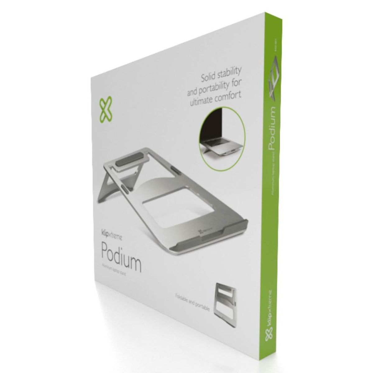 KLIP XTREM - SOPORTE PORTÁTIL KLIP XTREME KAS-001 PODIUM PARA LAPTOP