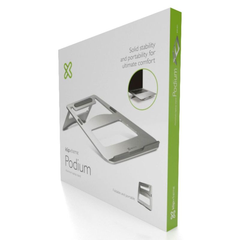 KLIP XTREM - SOPORTE PORTÁTIL KLIP XTREME KAS-001 PODIUM PARA LAPTOP