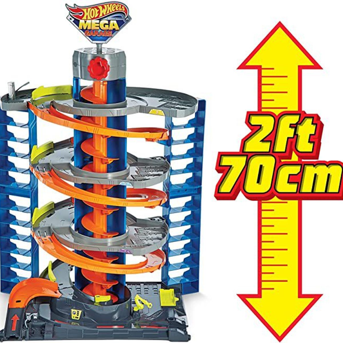 MATTEL - SET HOT WHEELS CITY MEGA GARAGE PISTA DE JUGUETE