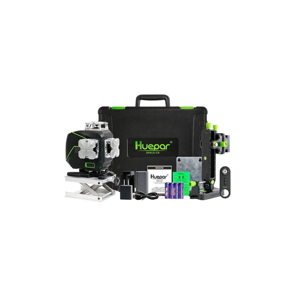 HUEPAR - Nivel láser verde huepar s04cg 16 líneas 4d bluetooth recargable