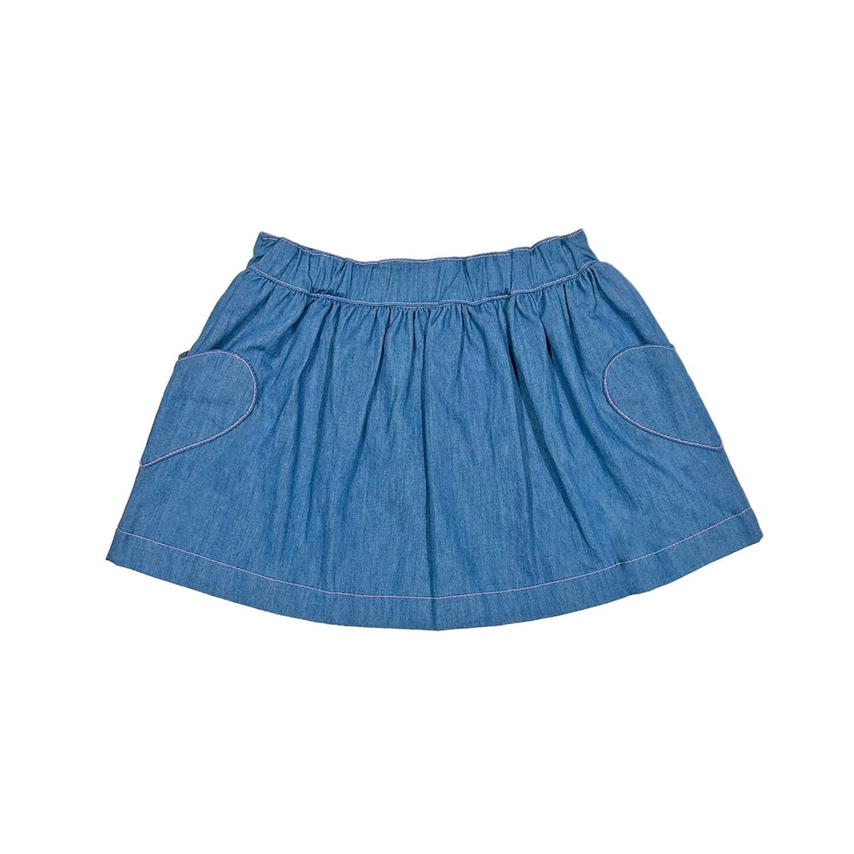 TIFANTI - Falda Algodón Chambray Niña