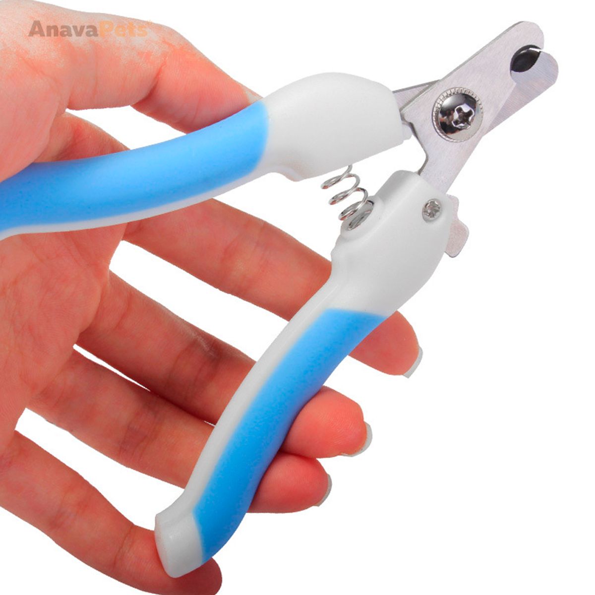 GENERICO - Cortauñas para Mascotas con Lima - Celeste