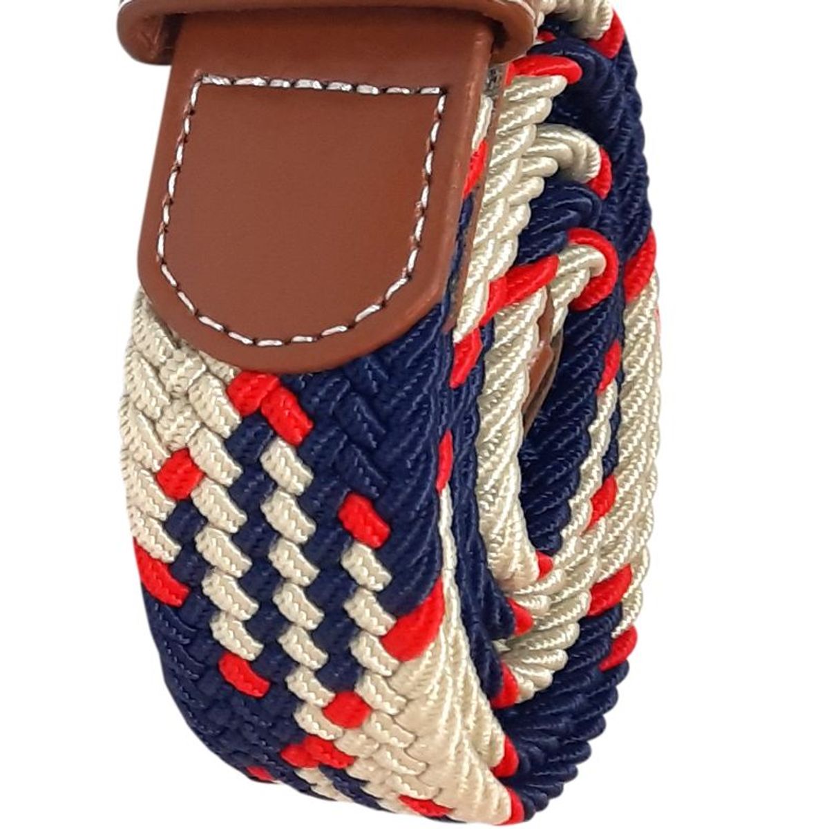 LOMO PLATEADO - Correa trenzada Lomo Plateado