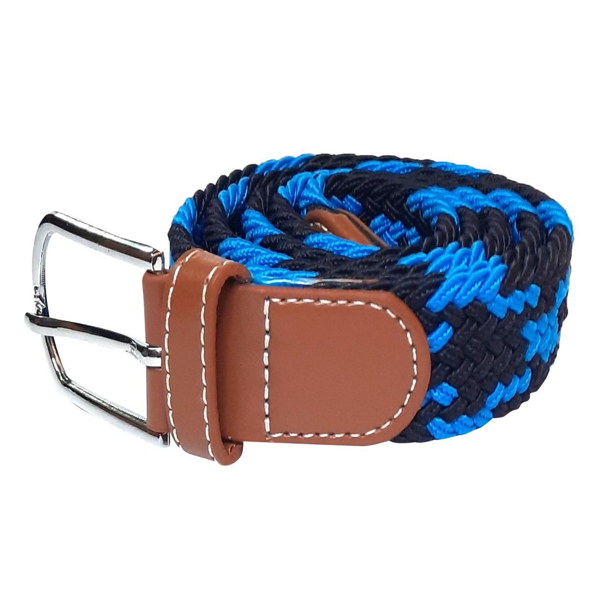 LOMO PLATEADO - Correa trenzada Lomo Plateado