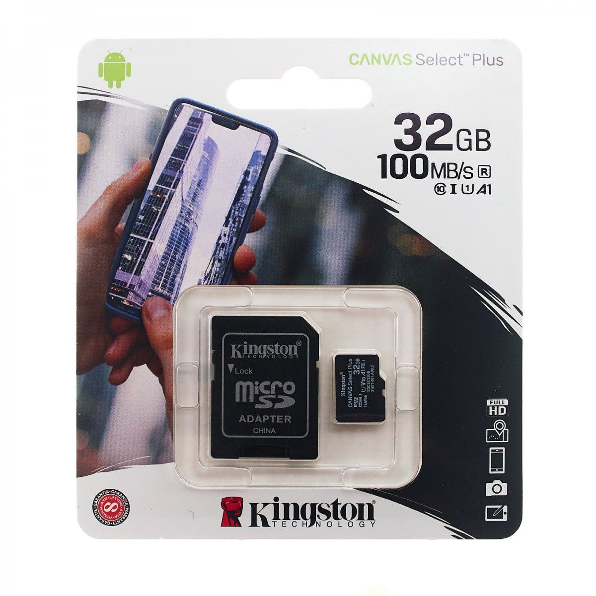 KINGSTON - Memoria Micro Sd 32gb Kingston
