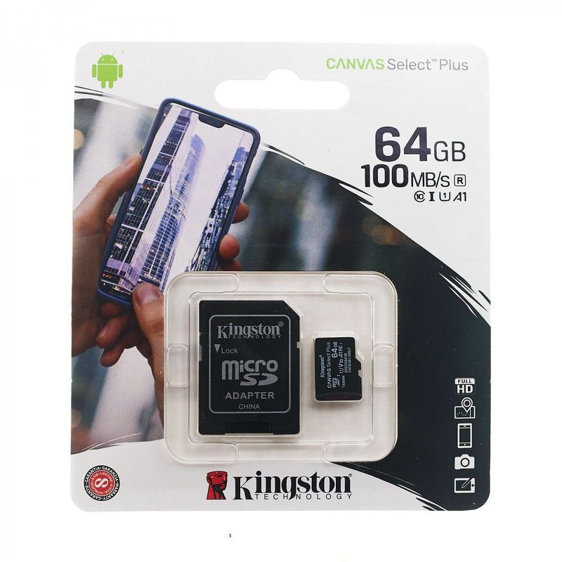 KINGSTON - Memoria Micro Sd 64gb Kingston