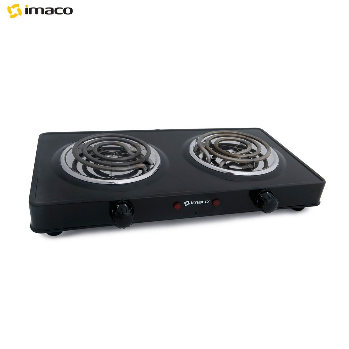 IMACO - Cocina Eléctrica Imaco 2 Hornillas HP1400