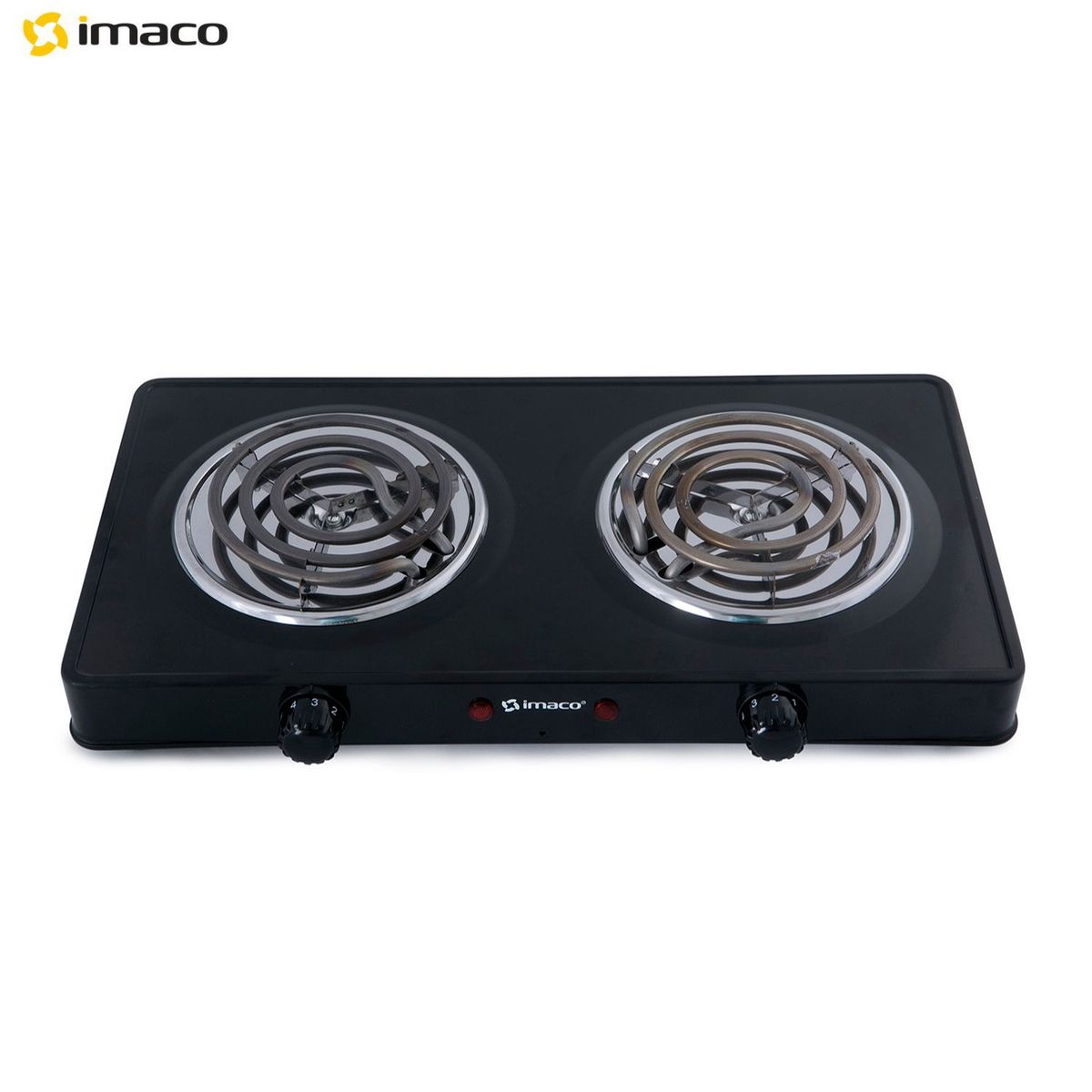 IMACO - Cocina Eléctrica Imaco 2 Hornillas HP1400
