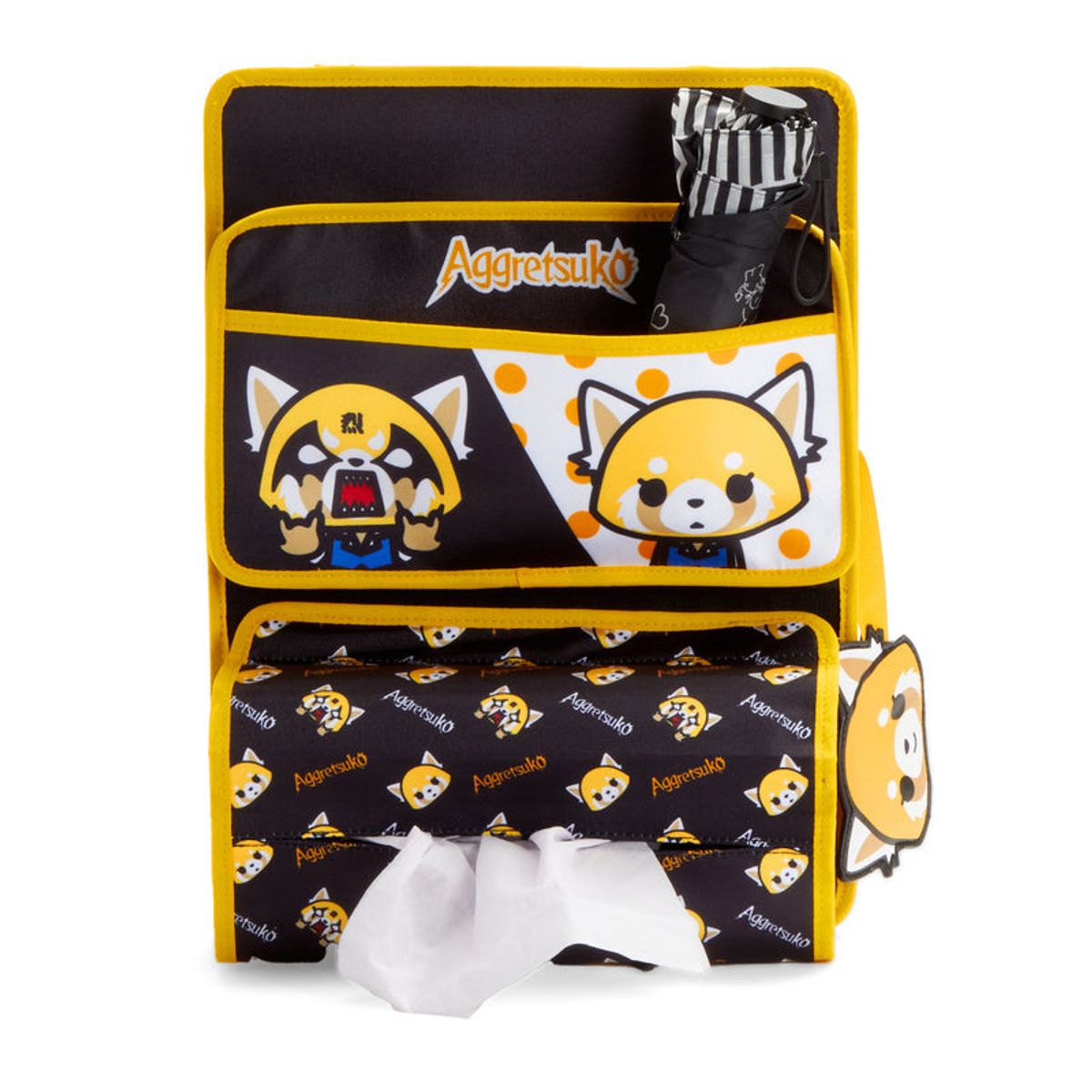 SANRIO - Sanrio - Organizador para Asiento Trasero de Auto Aggretsuko