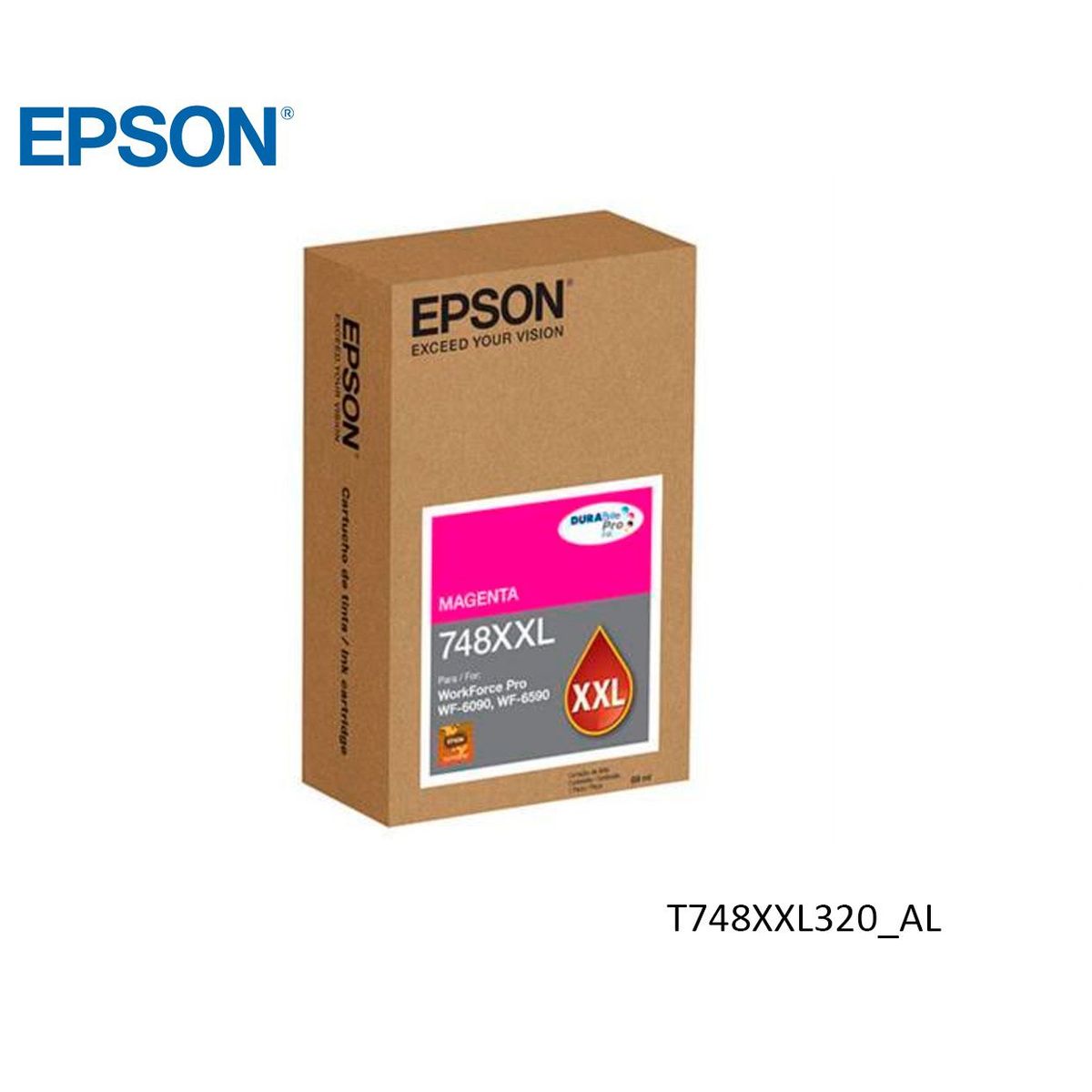 EPSON - CARTUCHO DE TINTA EPSON T748XXL320 WF-6090 WF-6590 MAGENTA