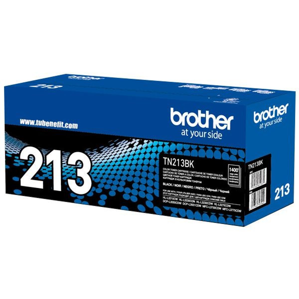 BROTHER - TONER BROTHER TN-213 NEGRO ORIGINAL RENDIMIENTO 1400 PAGINAS