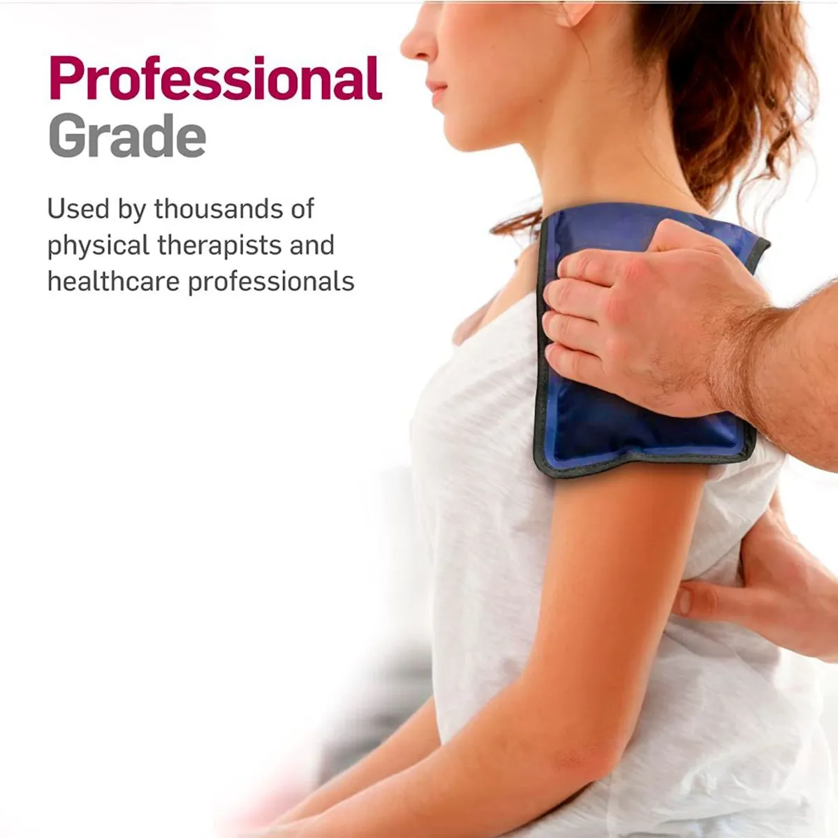 PERUMASSAGE - Compresa de Gel Frío/Calor para Dolor y Rehabilitación Set de 5 Piezas_.