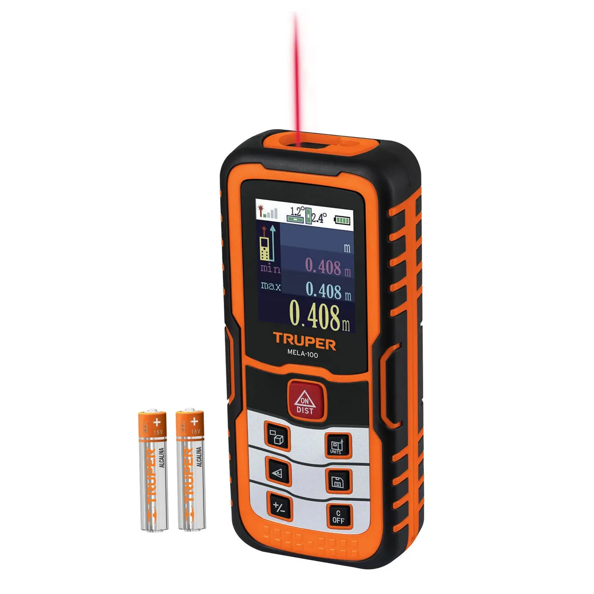 TRUPER - Medidor de distancia láser 100m truper distanciómetro