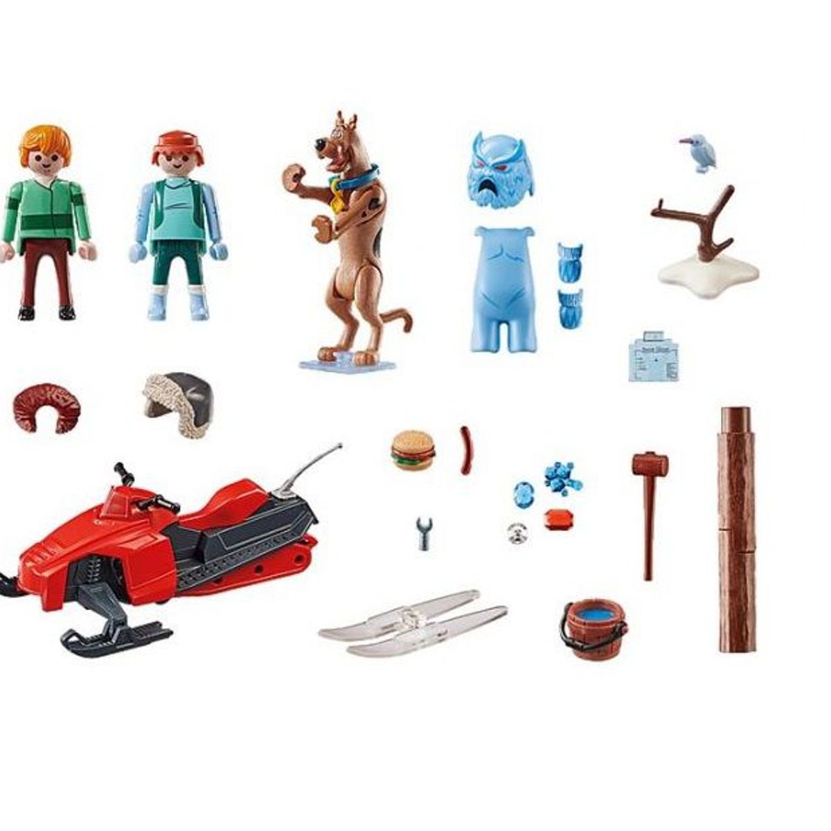 PLAYMOBIL - Playmobil Scooby-Doo Aventura con Fantasma de Nieve