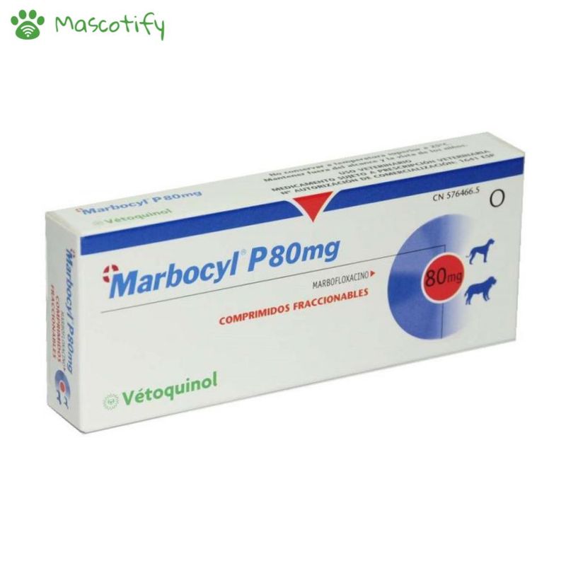 GENERICO - Vetoquinol Marbocyl 80 Mg
