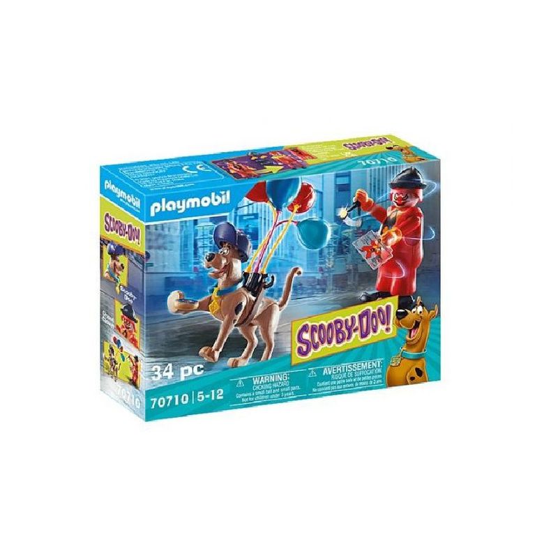 PLAYMOBIL - Playmobil Scooby-Doo Aventura con Payaso Fantasma