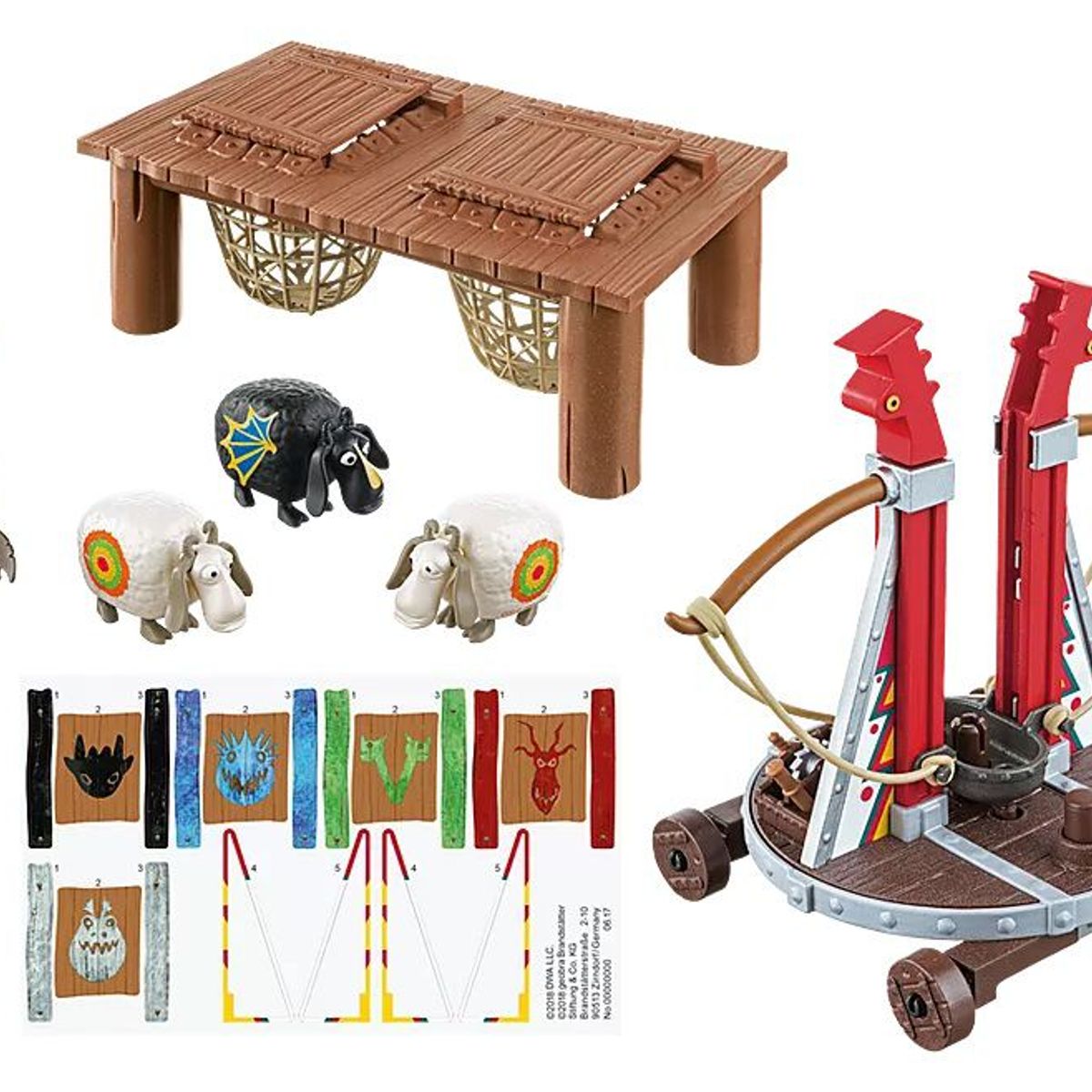 PLAYMOBIL - Playmobil Dragons Bocon con Lanzador de Ovejas