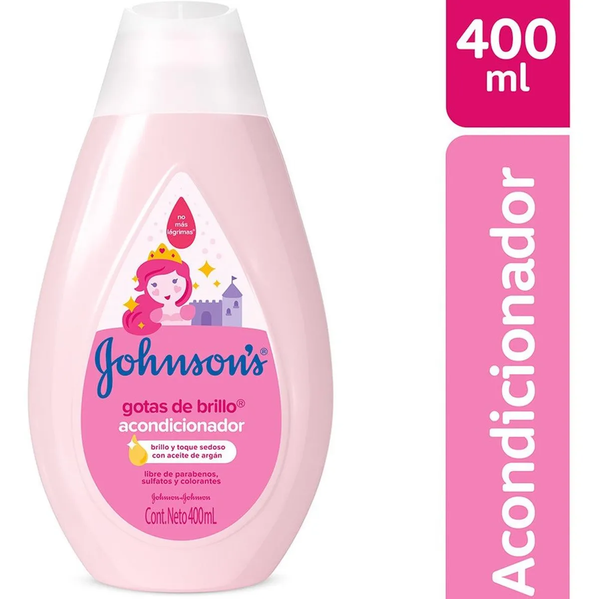 JOHNSON'S BABY - Acondicionador Johnson Baby Gotas de Brillo 400ml
