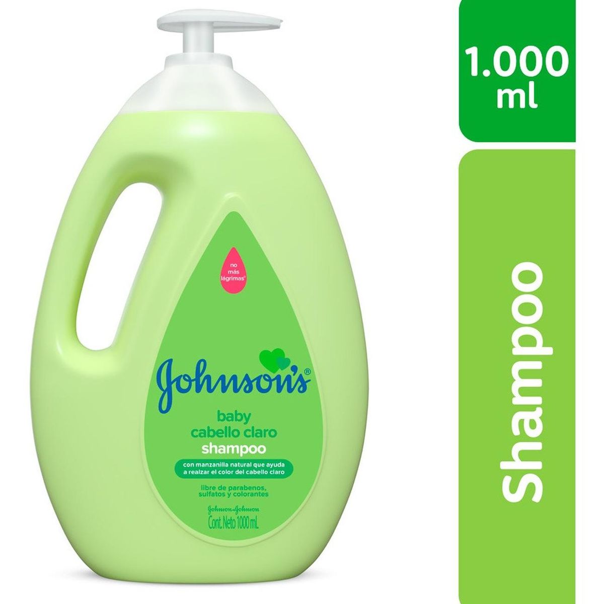 JOHNSON'S BABY - Shampoo para Bebé Johnsons Manzanilla Natural 1 Litro