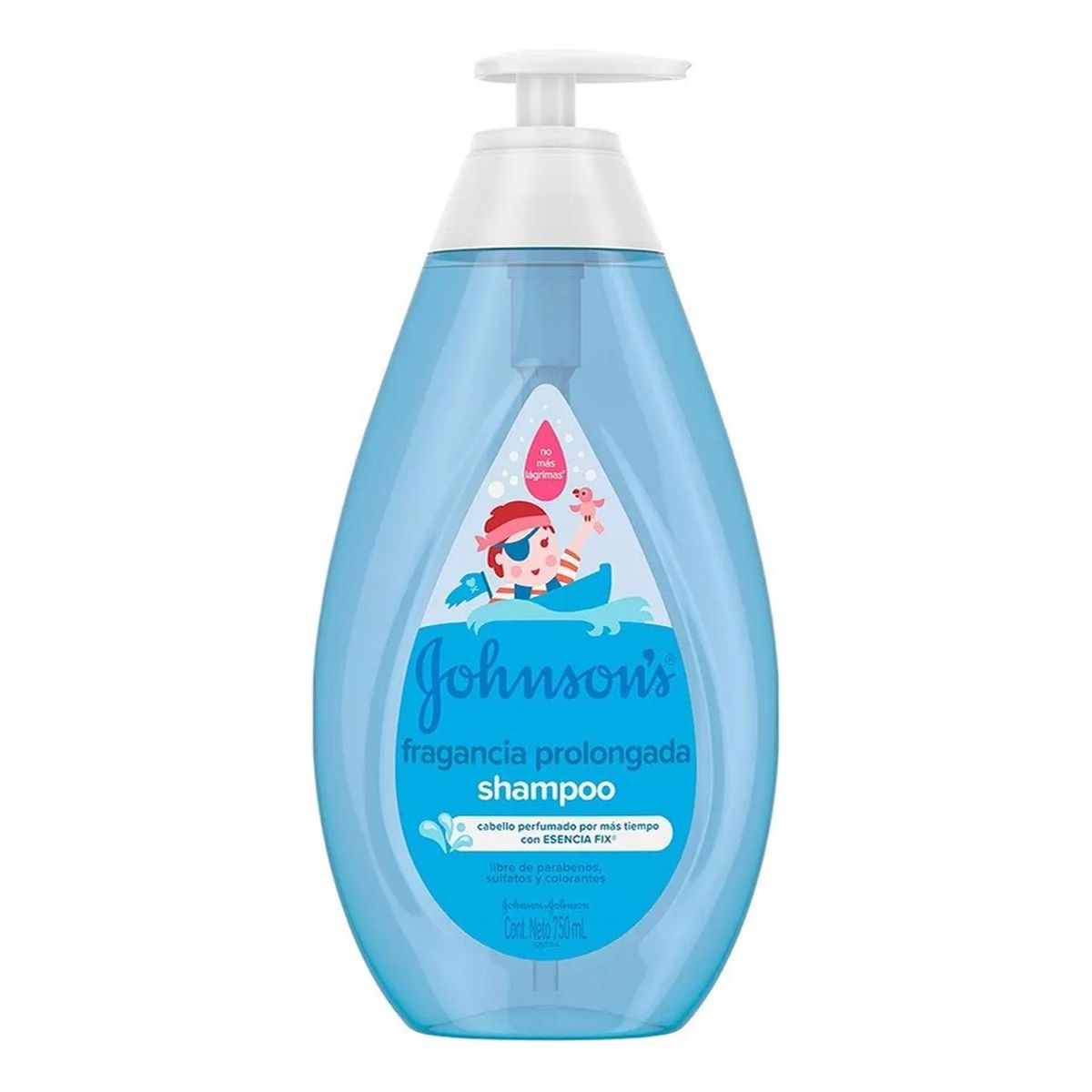 JOHNSON'S BABY - Shampoo Johnson Baby Fragancia Prolongada 750ml