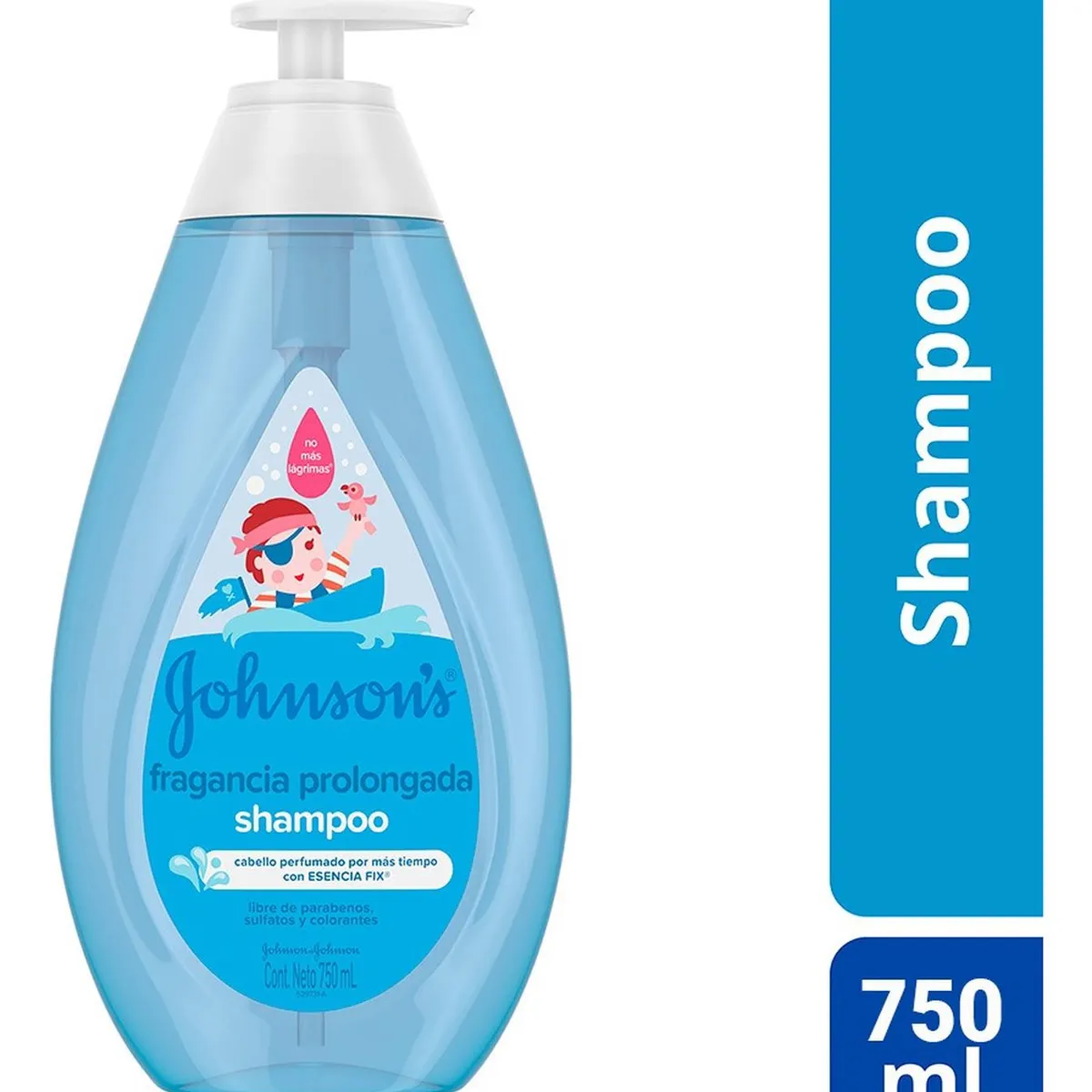 JOHNSON'S BABY - Shampoo Johnson Baby Fragancia Prolongada 750ml