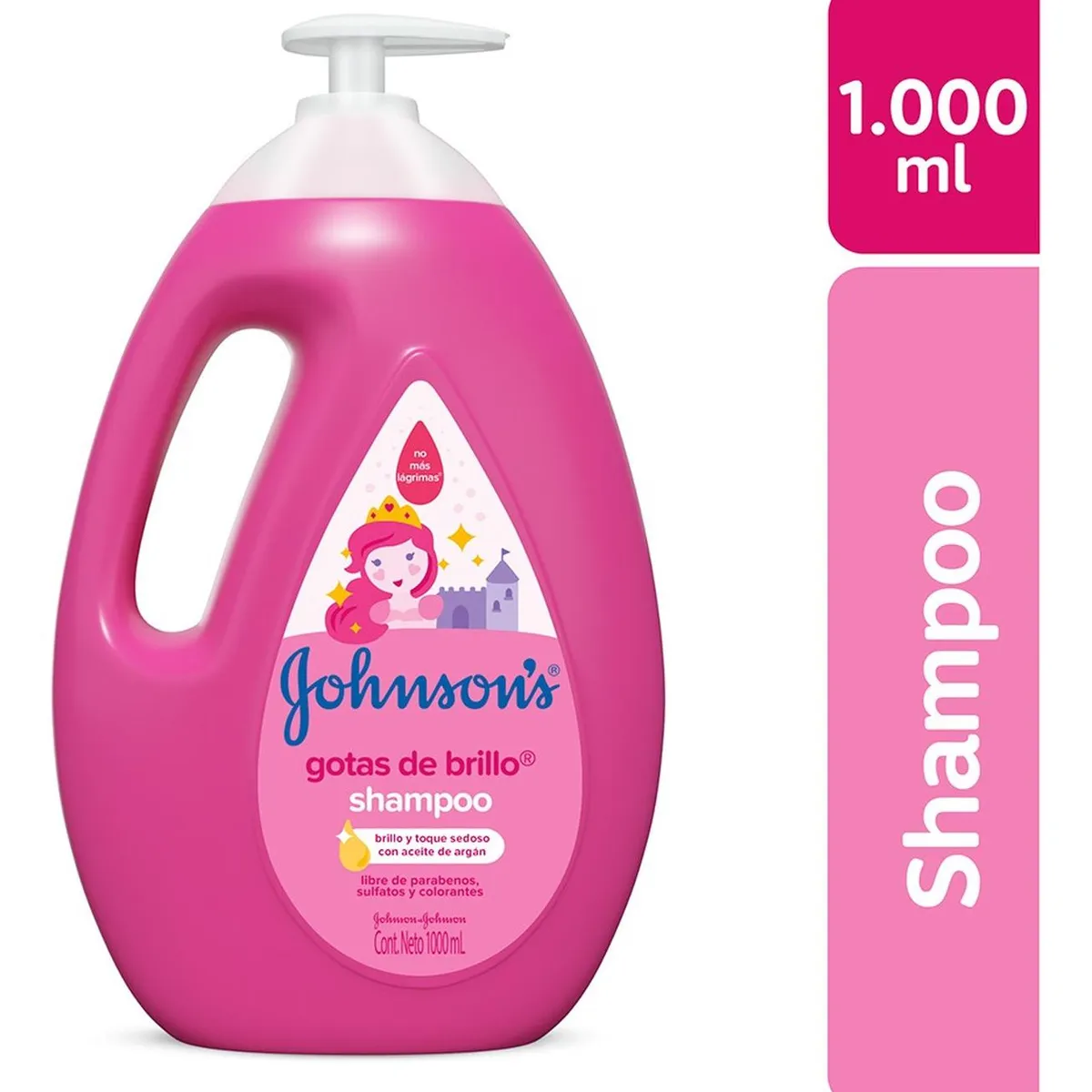 JOHNSON'S BABY - Shampoo Johnsons Gotas de Brillo y Sedoso 1 Litro
