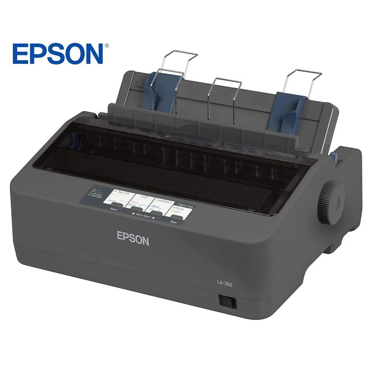EPSON - Impresora Epson LX-350 de Matriz  de 9 pines - Negro