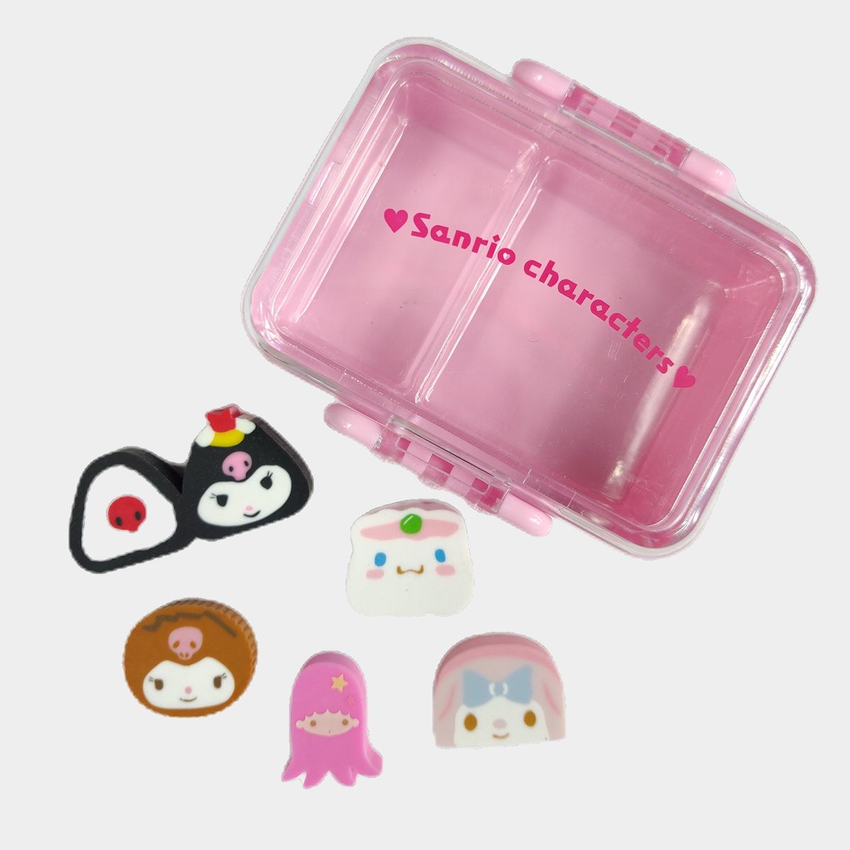 SANRIO - Sanrio - Pack de Borradores Sanrio Characters Food H
