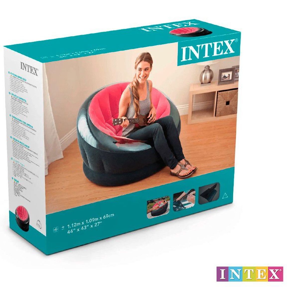 INTEX - Intex - Silla sillón Inflable Empire