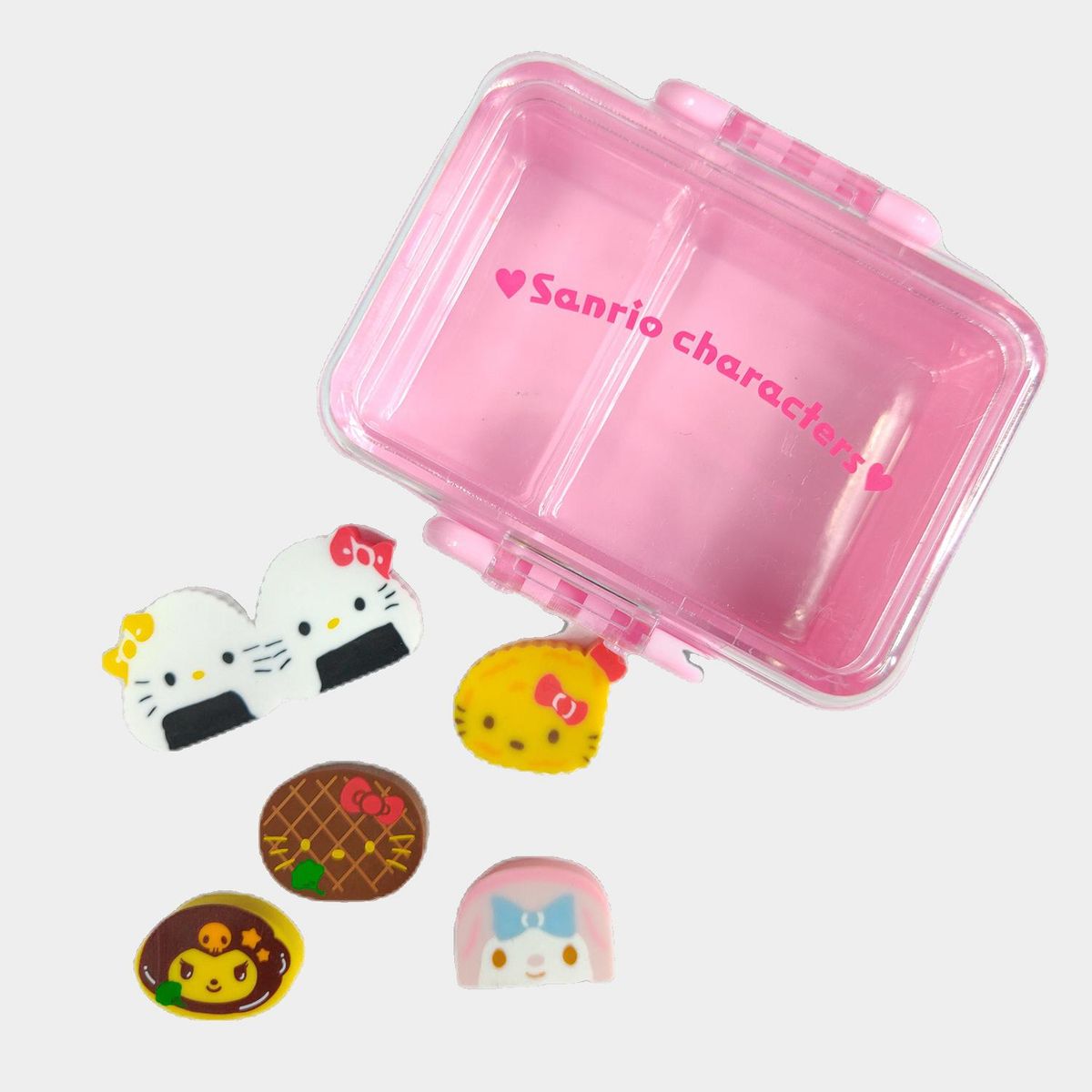 SANRIO - Sanrio - Pack de Borradores Sanrio Characters Food D