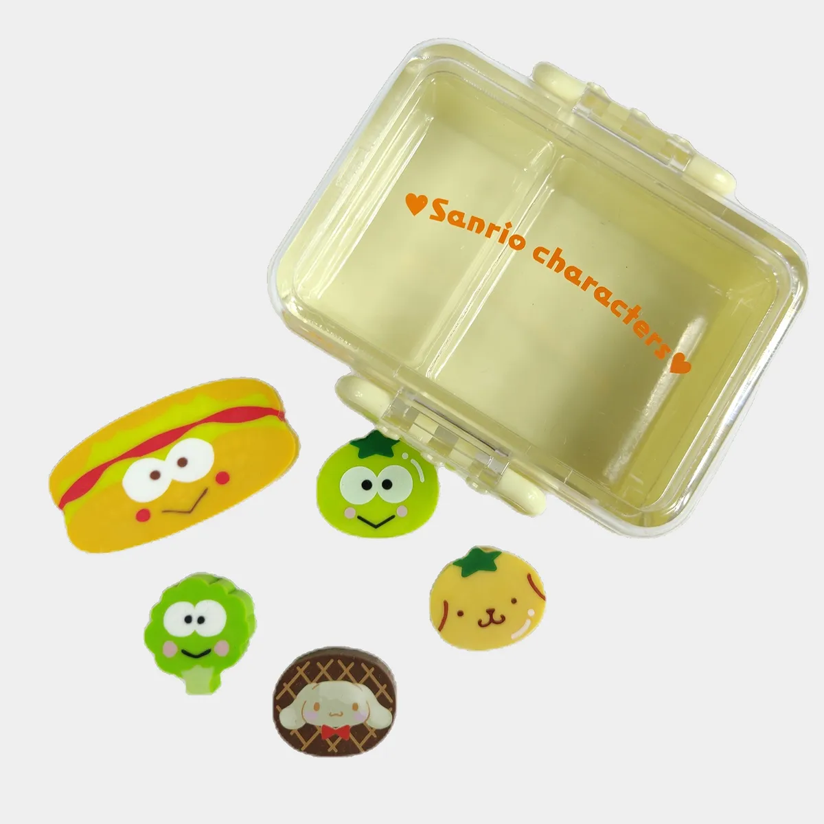 SANRIO - Sanrio - Pack de Borradores Sanrio Characters Food G