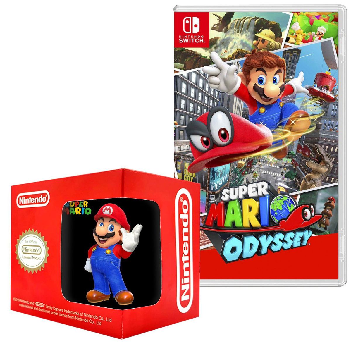 NINTENDO - Super mario odyssey nintendo switch  taza