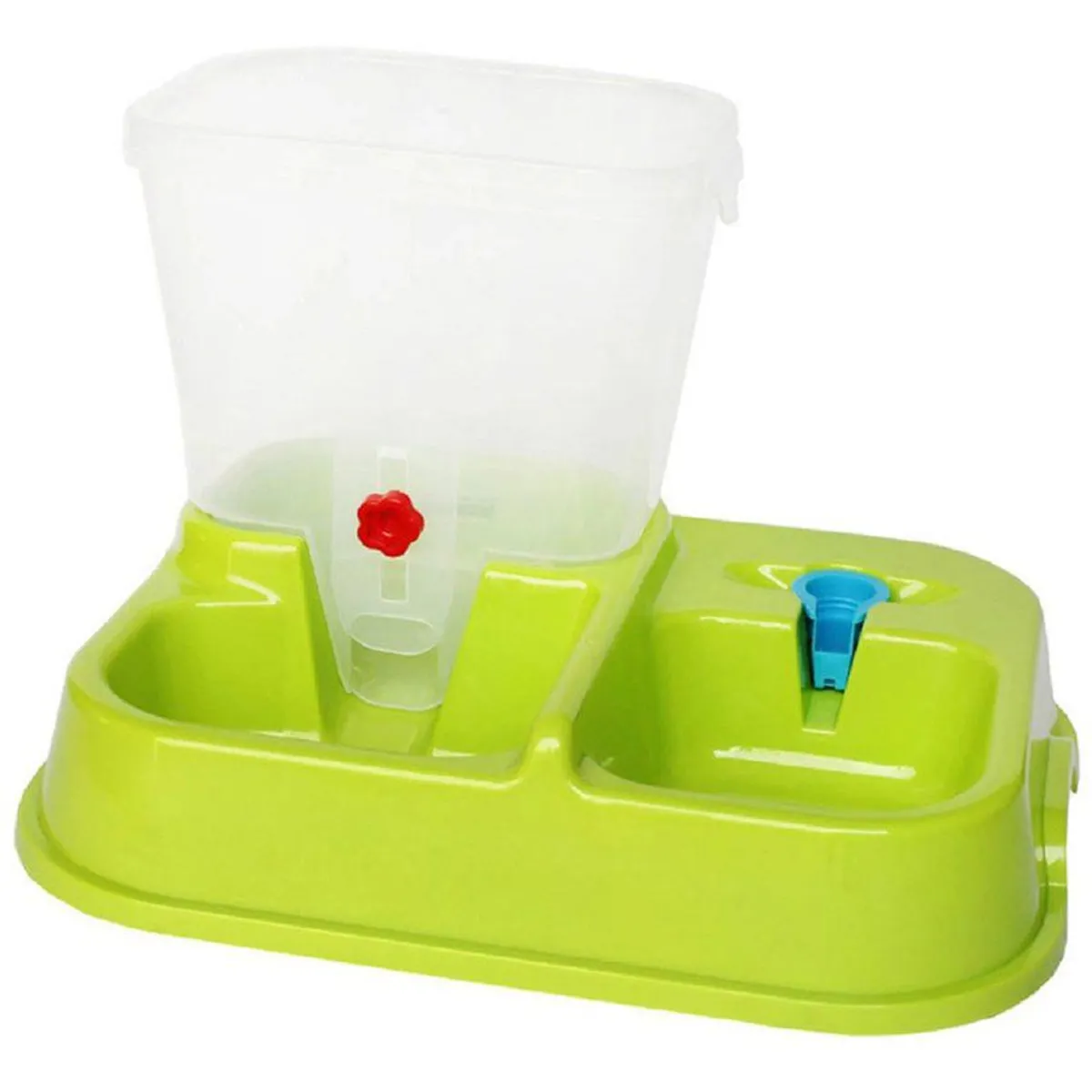 BELEN - Comedero  bebedero automático para mascotas - verde