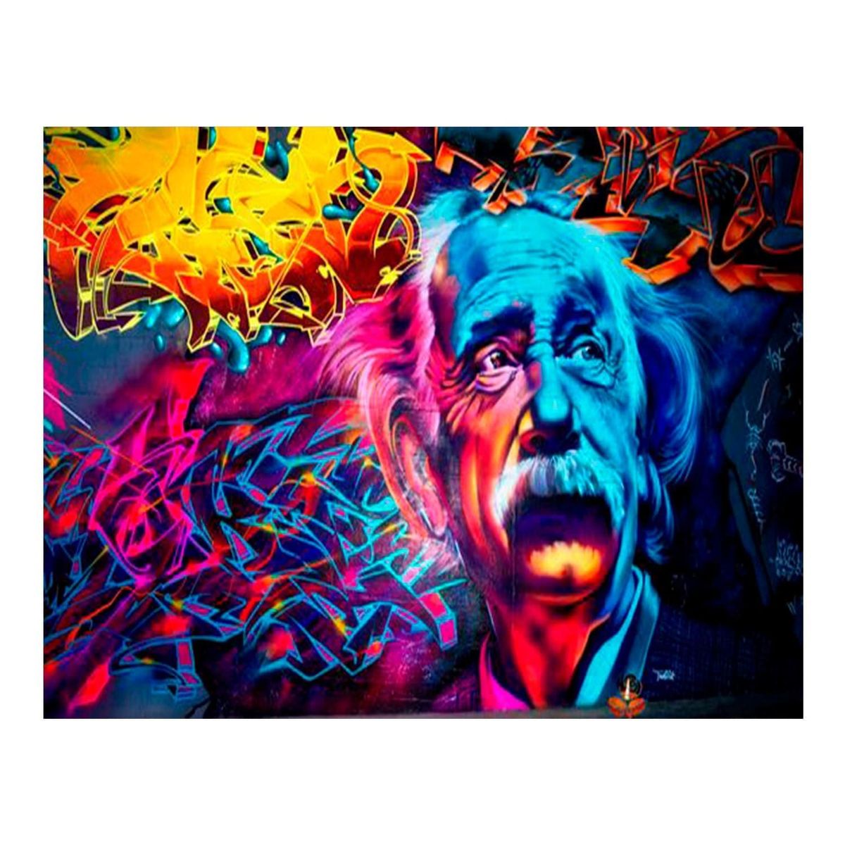 MAKA - DIAMOND PAINTING EINSTEIN 40x50 CM  MAKA