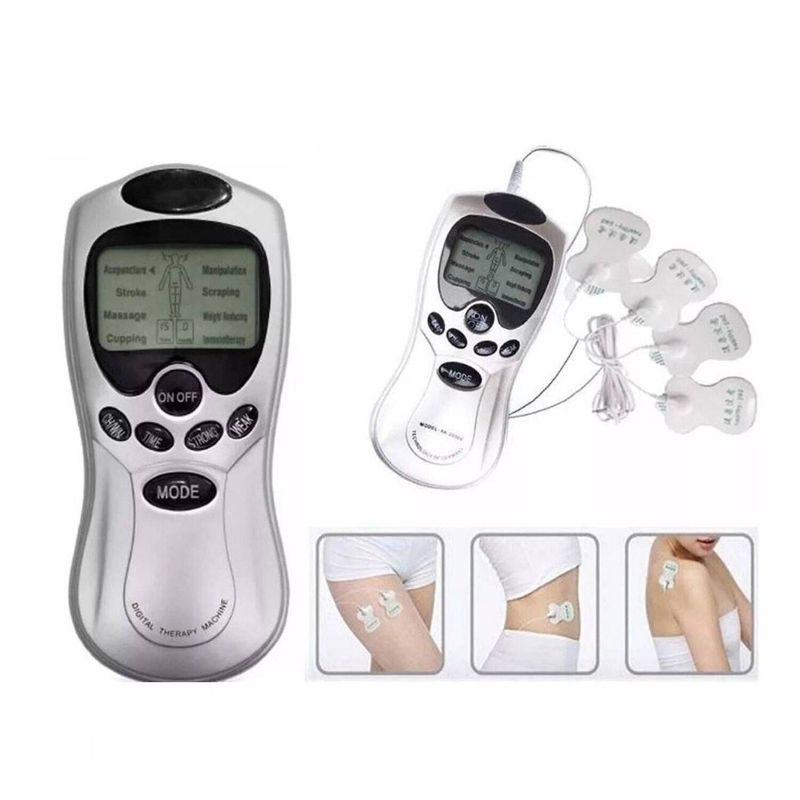 GENERICO - Blueidea Electro Estimulador Digital + 4 Parche